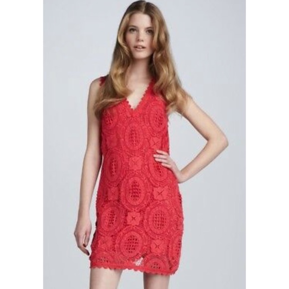 French Connection Dresses & Skirts - FRENCH CONNECTION crochet dress Size 12